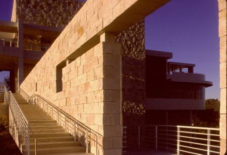 The J. Paul Getty Museum, south promontory